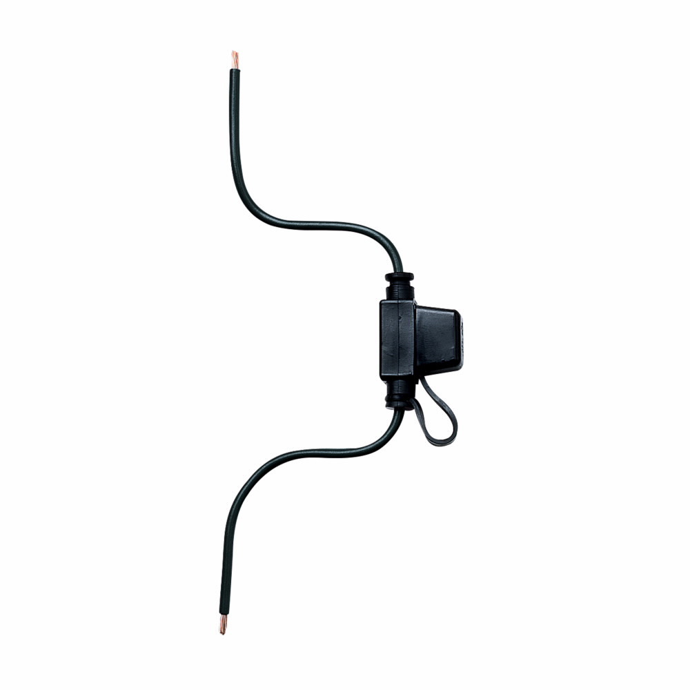 HHL In-Line Fuse Holder With Cover, 32 V, 16 A, 16 AWG Wire