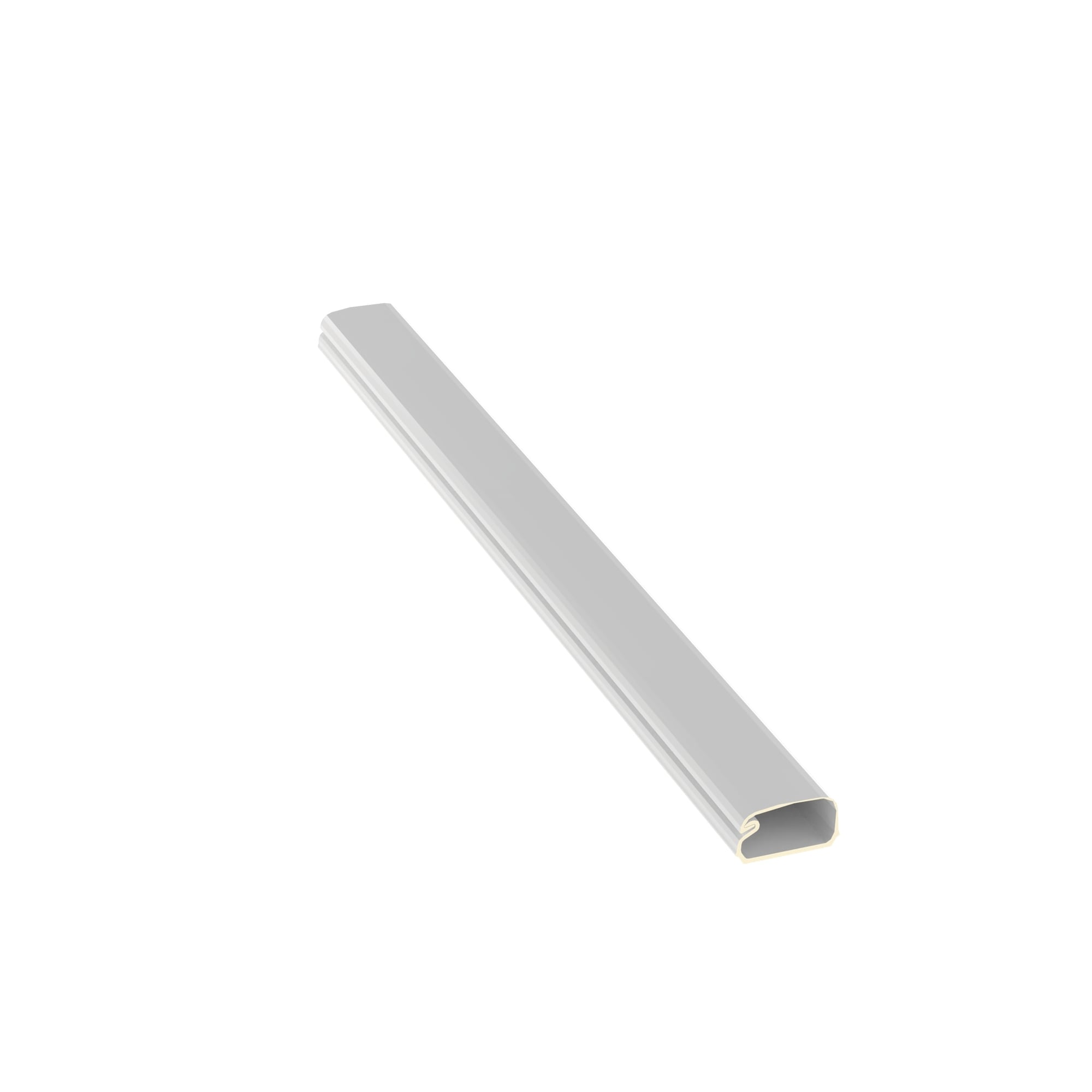 Surface Raceway, LD5 Low Voltage Single Channel, 10 ft, White