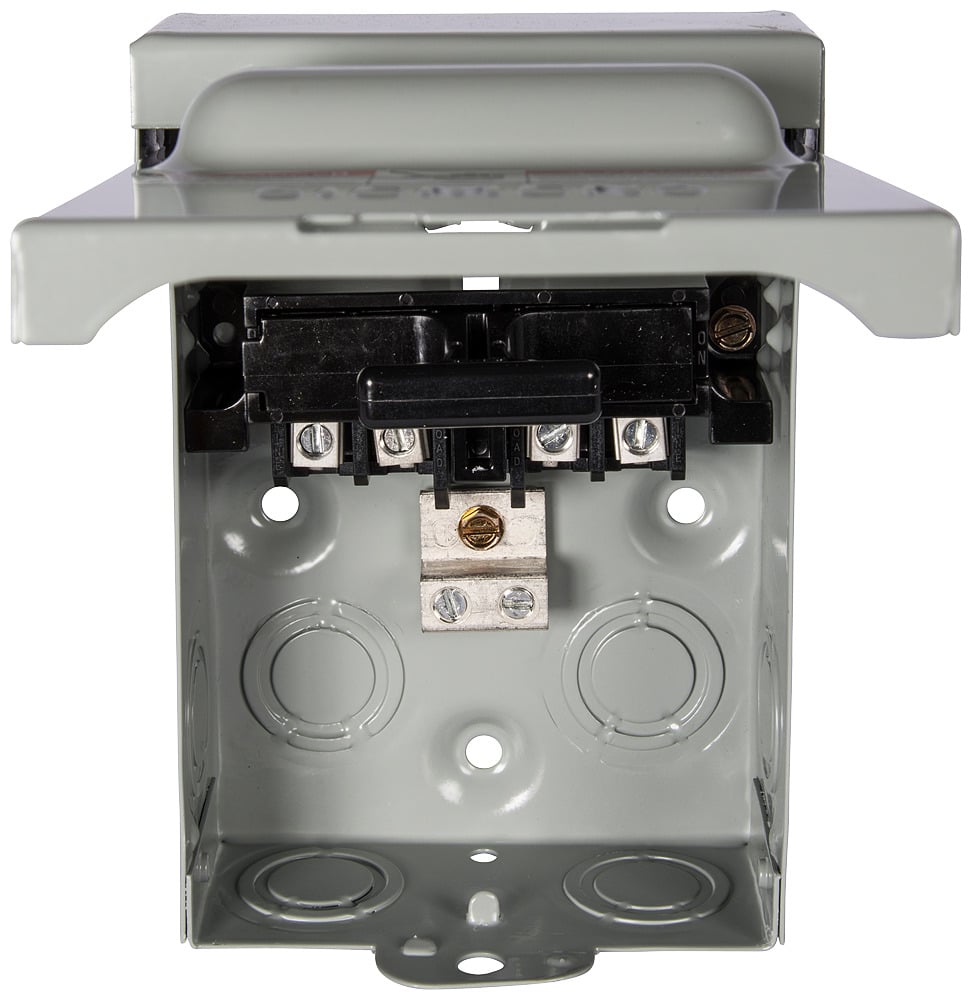 WN2060 Murray Type MD-HTR Non-Fused Pull-Out Air Conditioning Disconnect, 120/240 V AC, 50 A, 10 hp, 2 Poles