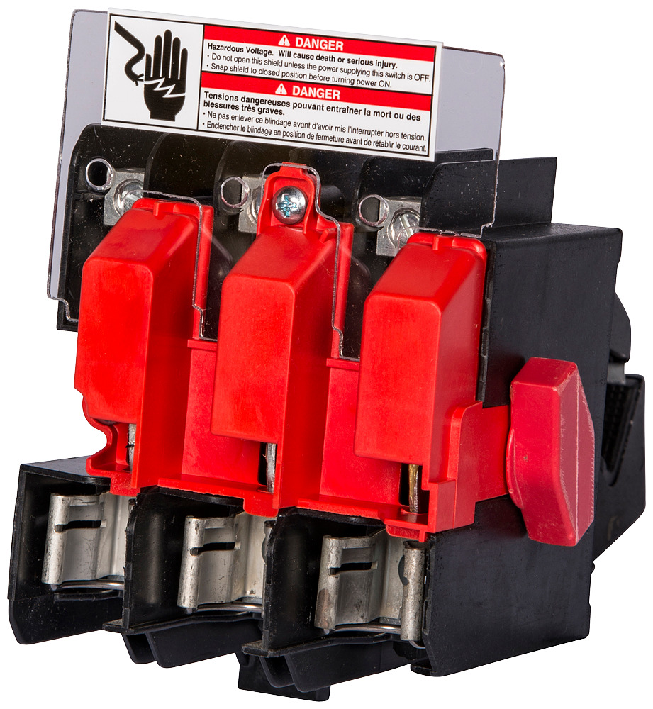 HNB66 Heavy Duty Safety Switch Line Base Assembly, 600 A, 240/600 V AC at 60 Hz