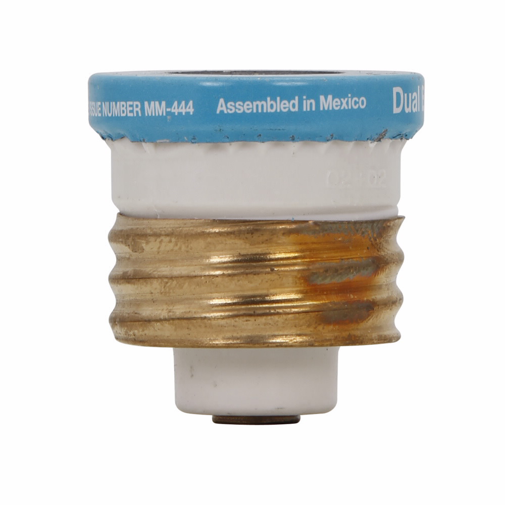 T-12 Heavy Duty Time Delay Edison Base Plug Fuse, 12 A, 125 V AC, 10 kAIC Interrupt, Round Body