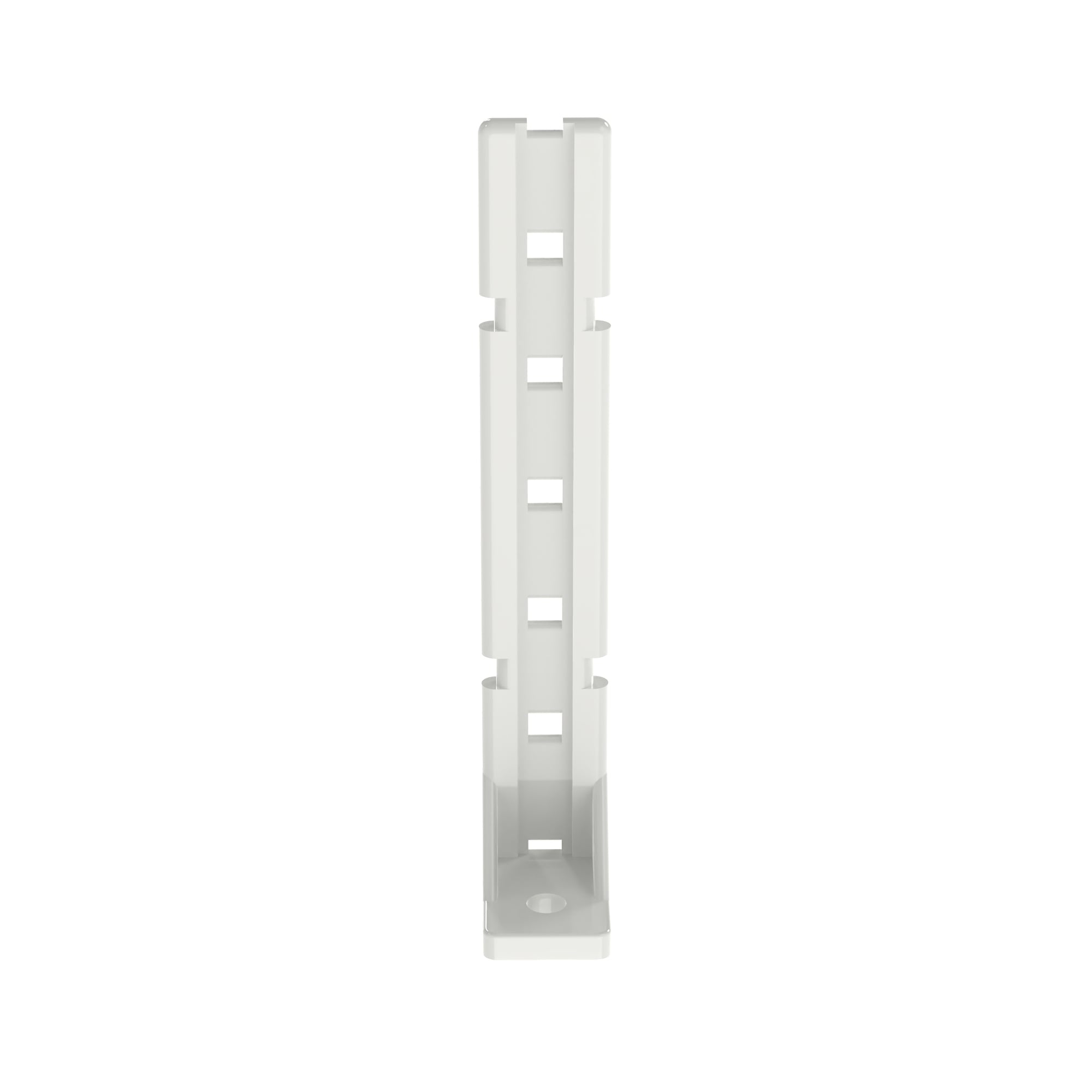 PP2S-S10-X Pan-Post Cable Tie Mount, 2-Way, Threaded Mount, 0.19 in W Tie, Nylon 6.6/Polyamide, Natural