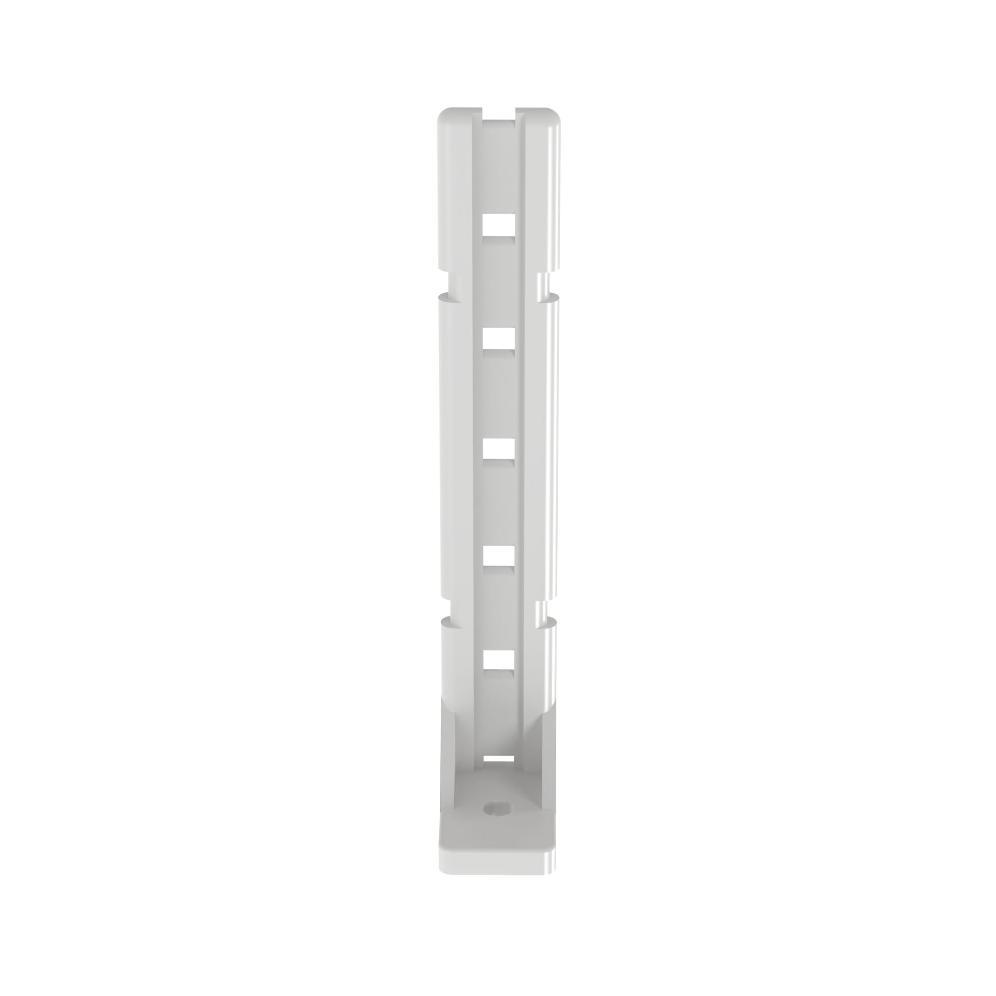 PP2S-S12-X Pan-Post Cable Tie Mount, Threaded Mount, 0.188 in W Tie, Nylon 6.6/Polyamide, Natural