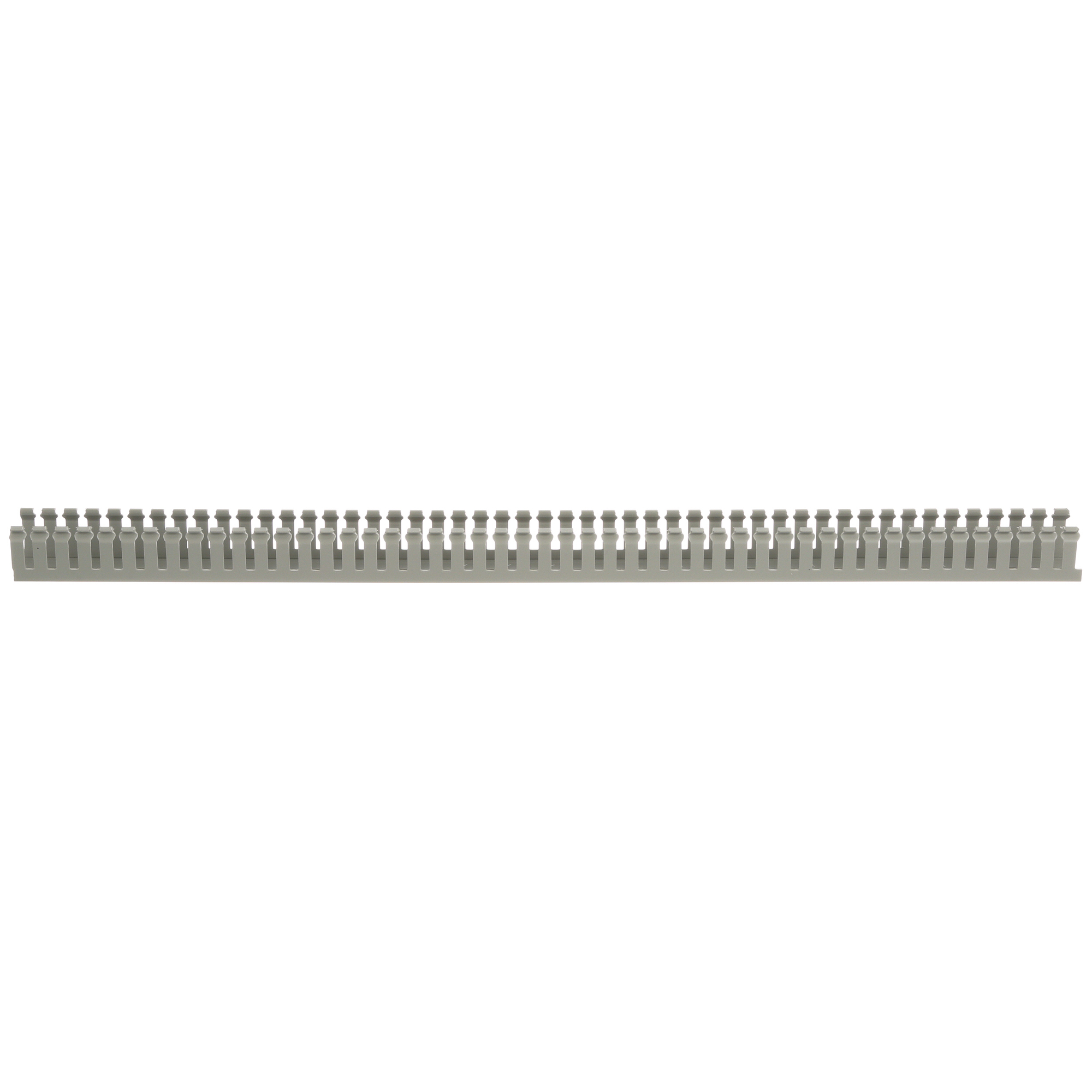 MC37X75IG2 Panduct Type MC Wiring Duct With DIN 43659 Mounting Holes, 0.2 in Narrow Slot Slot, 1.46 in W x 2.85 in D, PVC