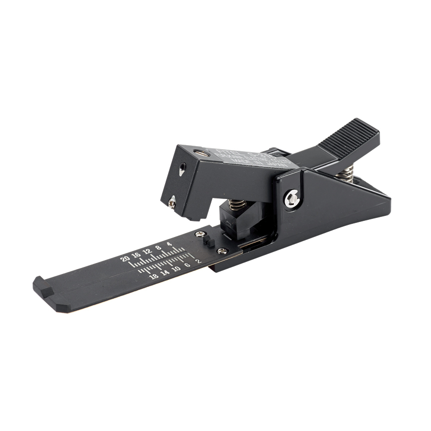 Fiber Optic Score-and-Snap Style Cleaver