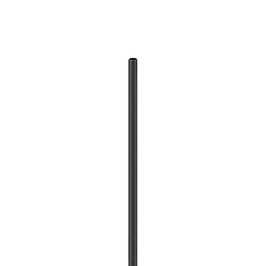 HSTTV09-C Dry-Shrink VW-1 Cross Linked Flame-Retardant Standard Heat Shrink Tubing, 0.093 in ID Expanded, 0.046 in ID Recovered, 0.02 in THK Wall Recovered, 100 ft L, Polyolefin, Black