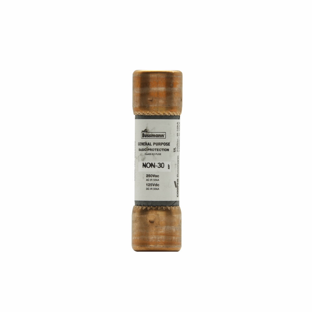 NON-6 One-Time Non-Current Limiting Fuse, 6 A, 250 V AC/125 V DC, 50 kAIC Interrupt, Class: H, Cylindrical Body