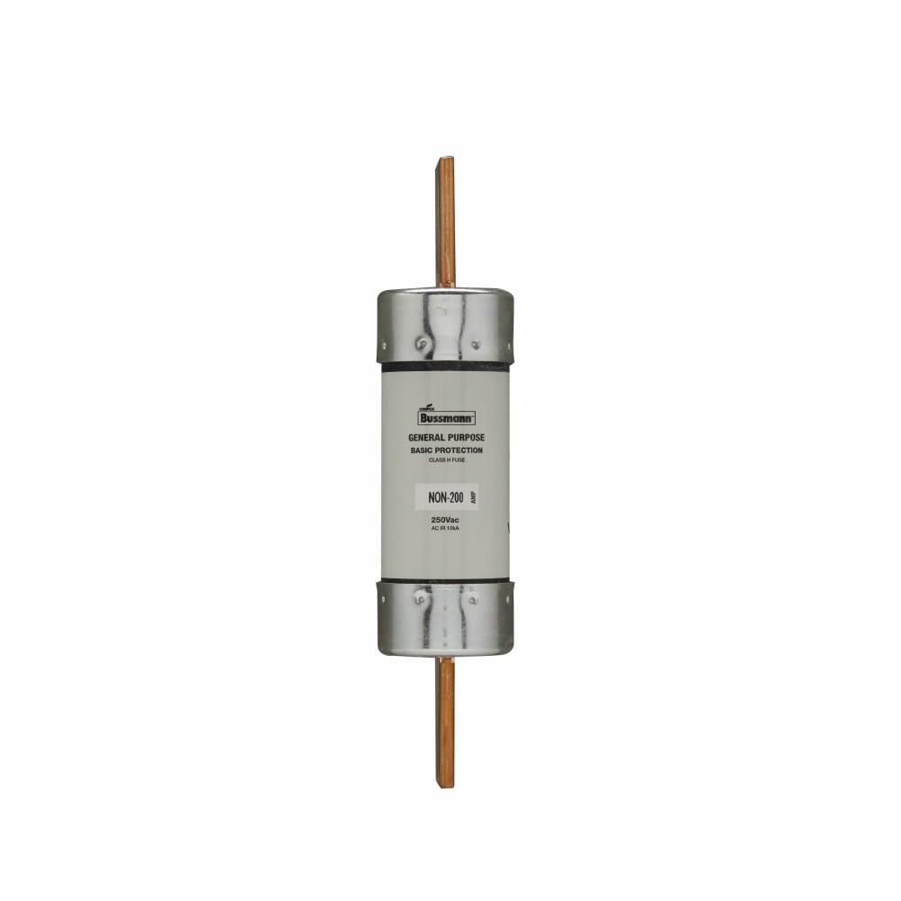 Eaton Bussmann series NON fuse, Supplemental one-time fuse, Non current limiting, Light duty circuit locations, 110 A, Class H, Non-indicating, 10 kAIC at 250 Vac, Standard, 1, 250 V