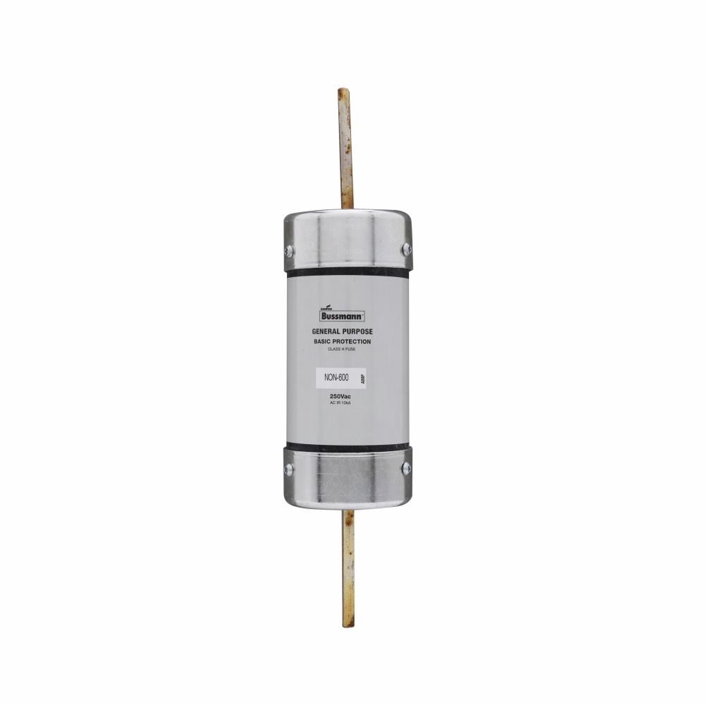 NON-600 One-Time Non-Current Limiting Fuse, 600 A, 250 V AC, 10 kAIC Interrupt, Class: H, Cartridge Body