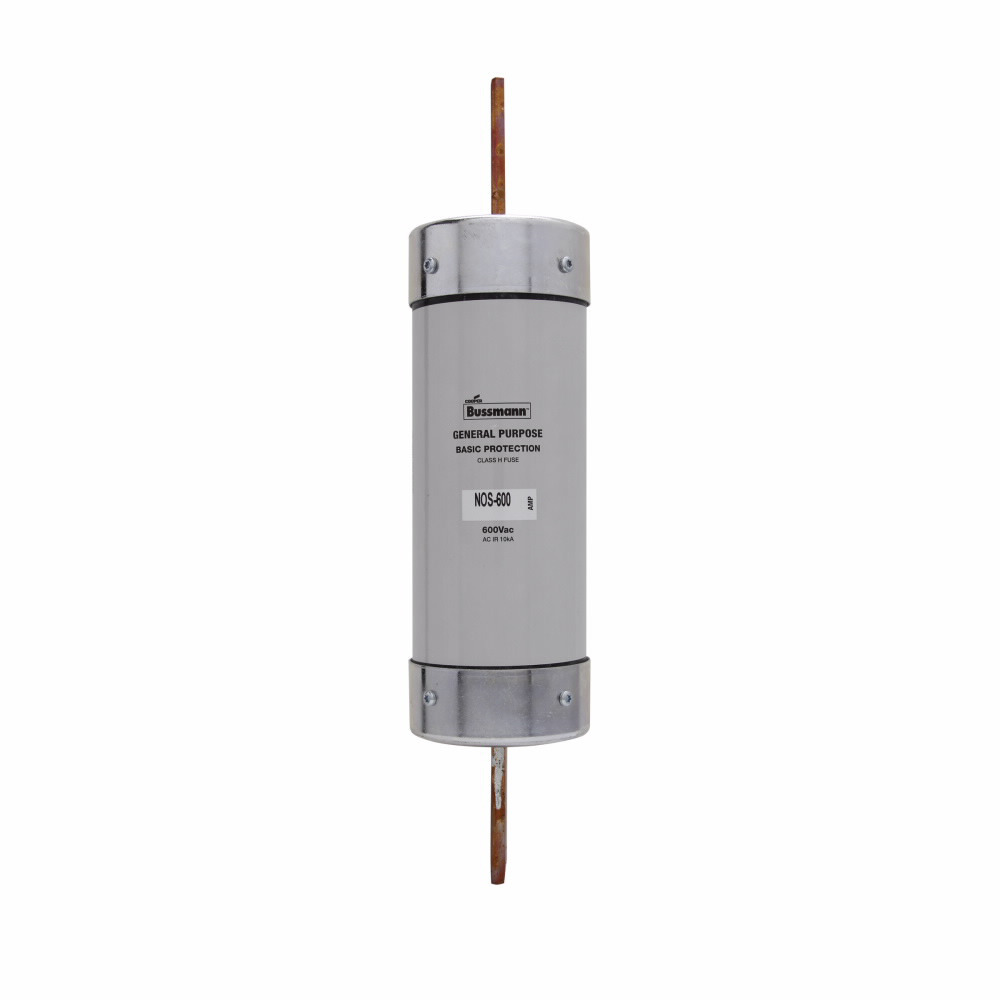 NOS-600 One-Time Non-Current Limiting Fuse, 600 A, 600 V AC, 10 kAIC Interrupt, Class: K5, Cartridge Body