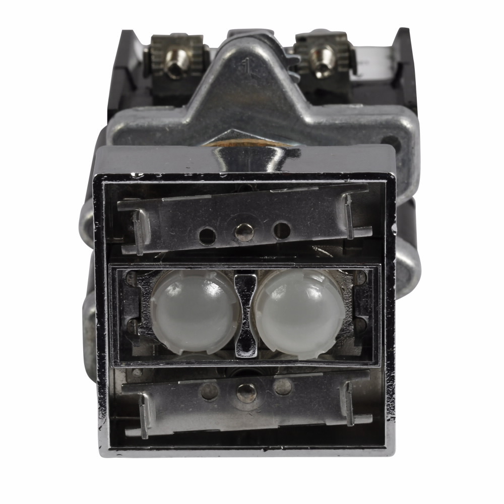 E30JX4 Full Voltage Multi-Function Square Illuminated Pushbutton Operator, 30.5 mm, Double Button Operator, Momentary Contact