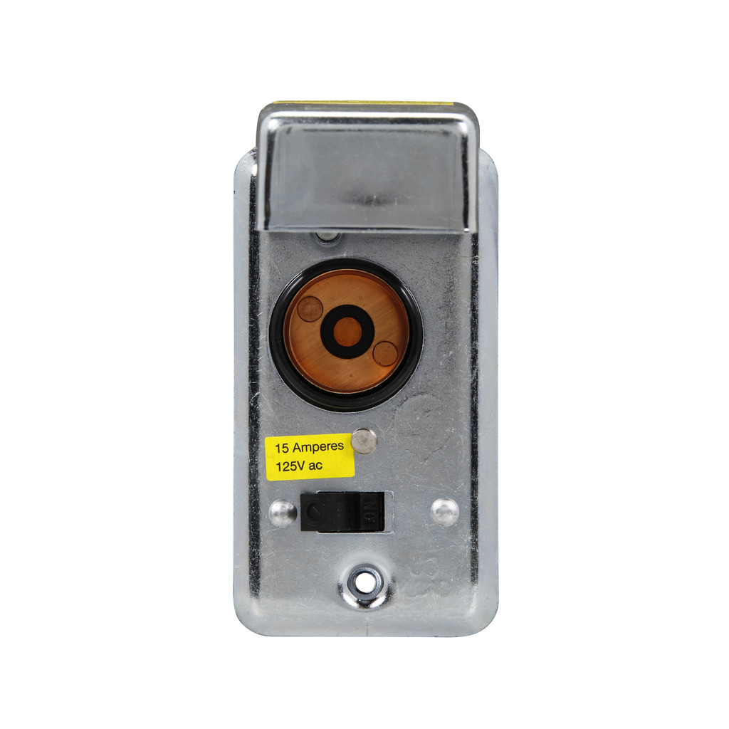 SSU Handy Box Cover Unit With Switch Control, For Use With Plug Fuse, 125 V AC, 15 A, 1/2 hp Motor, Steel