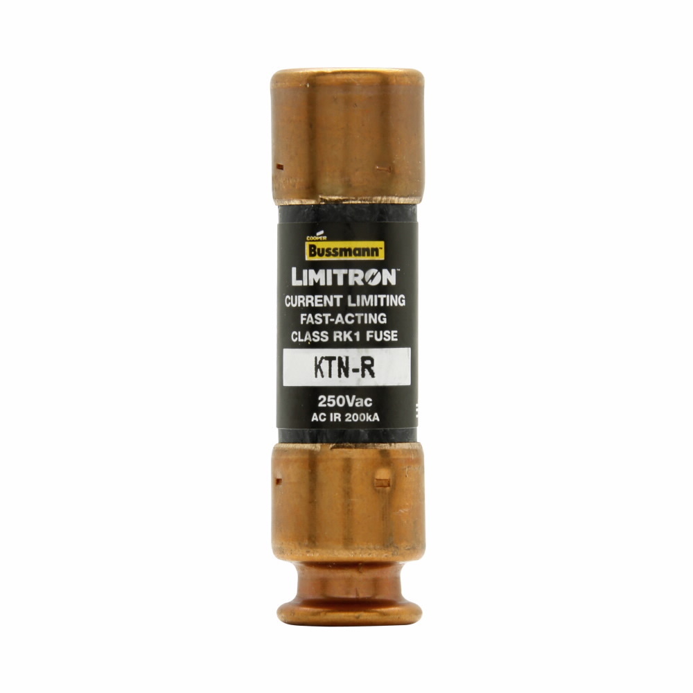 KTN-R-25 Limitron Fast Acting Current Limiting Low Voltage Fuse, 25 A, 250 V, 10000 A Interrupt, RK1 Class, Cartridge Body