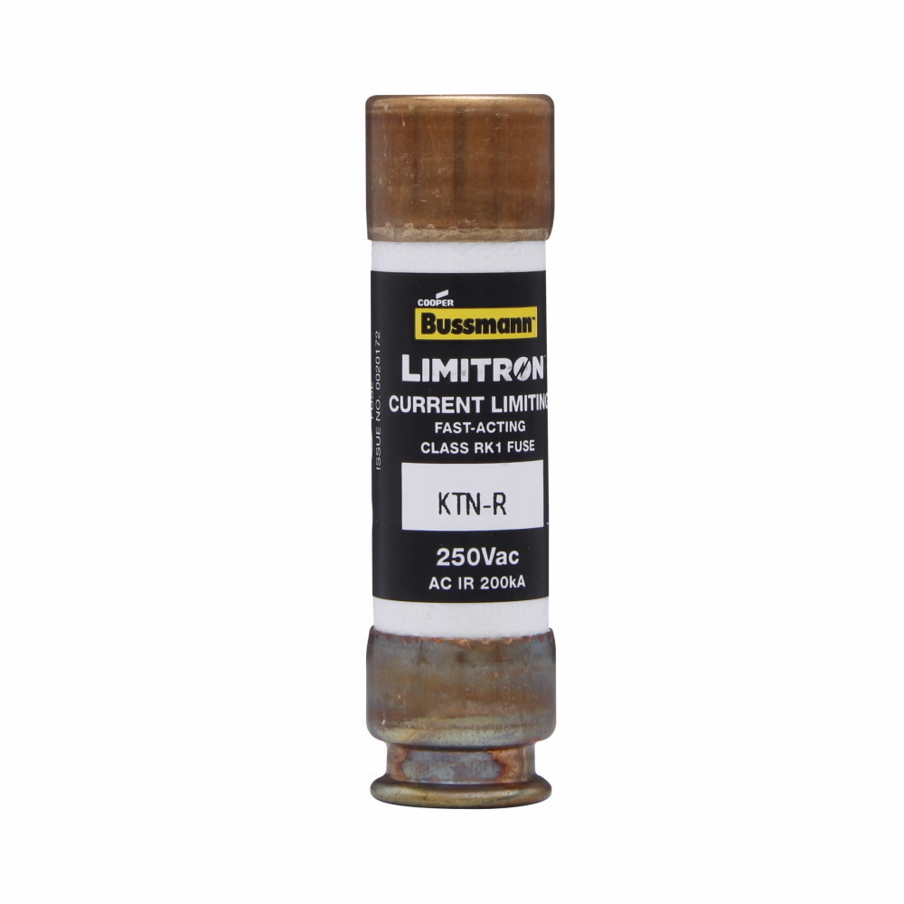 KTN-R-60 Limitron Fast Acting Current Limiting Low Voltage Fuse, 60 A, 250 V, 10000 A Interrupt, RK1 Class, Cartridge Body