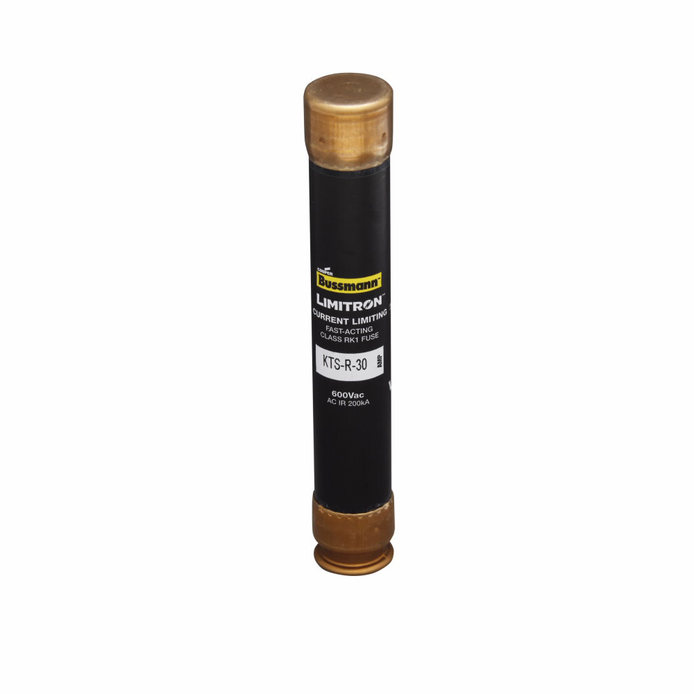 KTS-R-25 Limitron Fast Acting Current Limiting Low Voltage Fuse, 25 A, 600 V AC, 200 kA Interrupt, RK1 Class, Cartridge Body