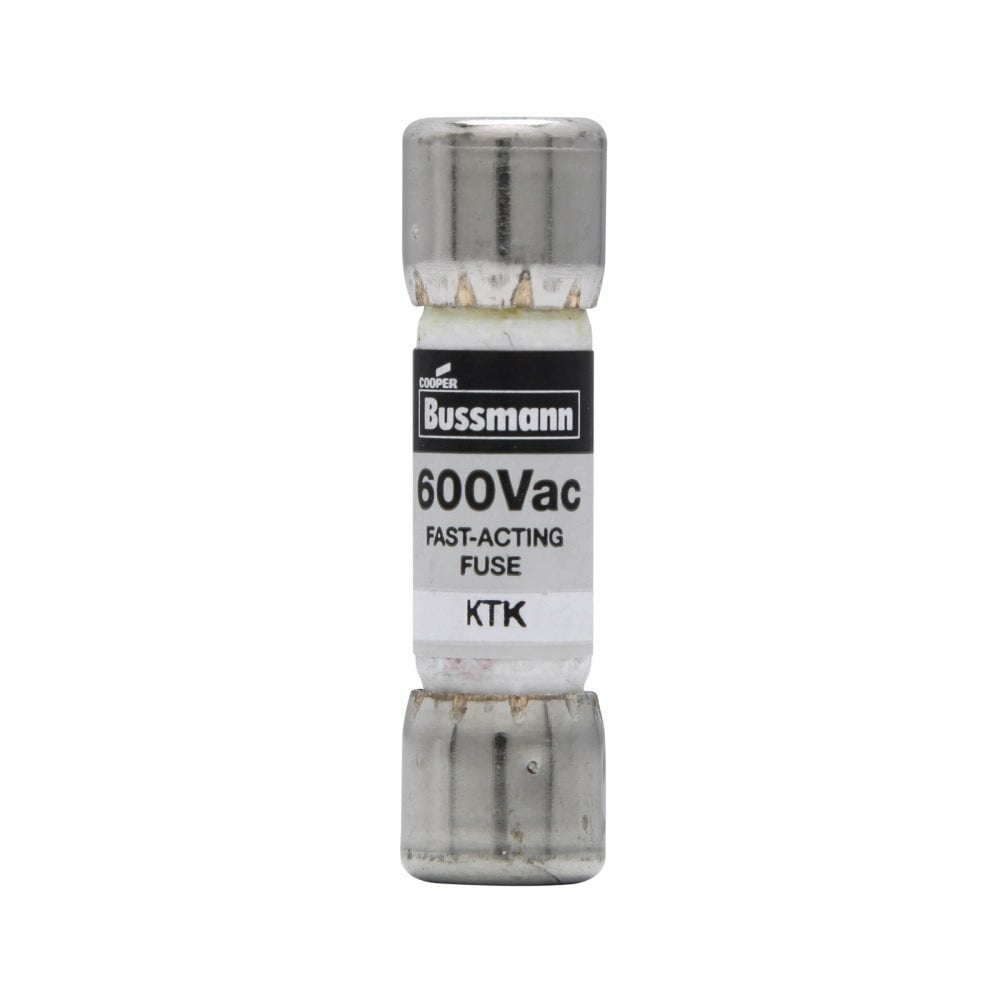 KTK-3-1/2 Limitron Fast Acting Low Voltage Supplemental Fuse, 3.5 A, 600 V AC, 100 kAIC Interrupt, Class: Supplemental, Cartridge Body