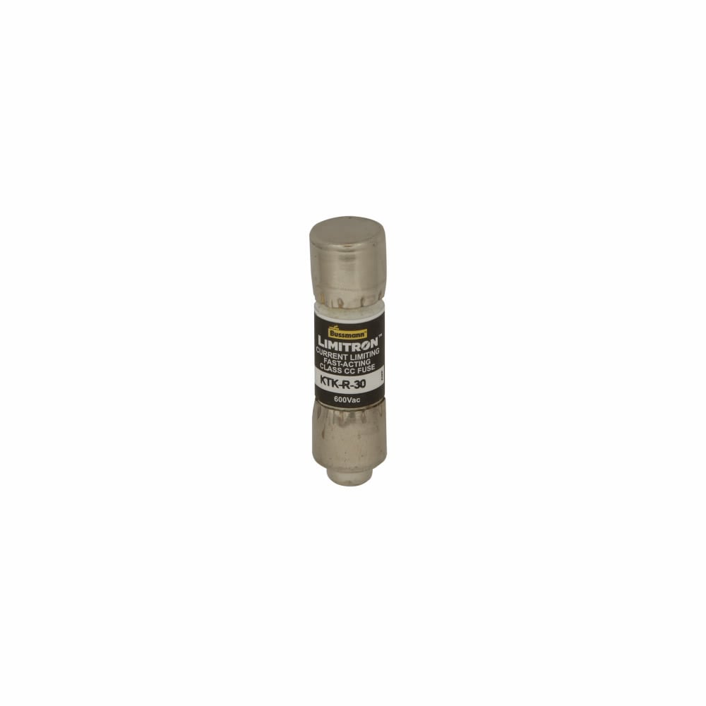 KTK-R-12 Limitron Current Limiting Fast Acting Fuse, 12 A, 600 V, 200 kAIC Interrupt, CC Class, Cylindrical Body