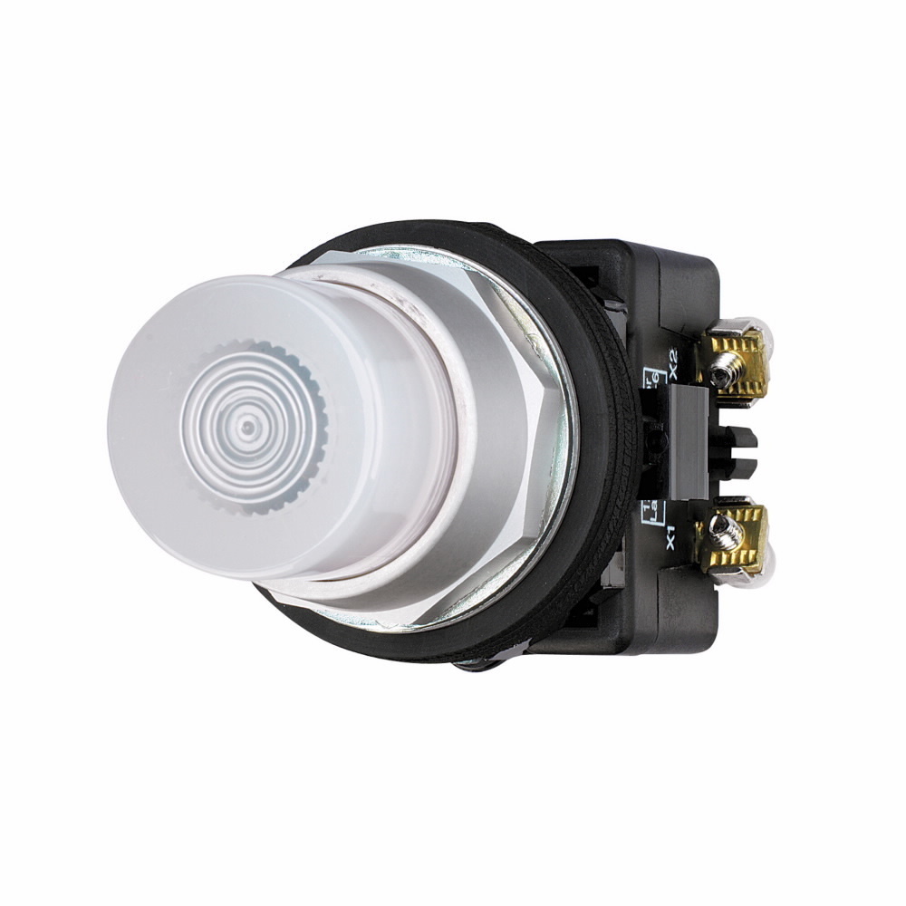 HT8GBRAV3 Oil/Watertight Illuminated Pushbutton, 30.5 mm, 1NO Contact, Red