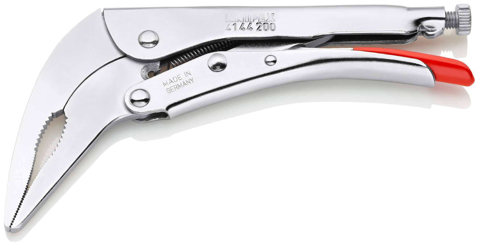 Long Nose Grip Pliers, 8 in., Bare Handles