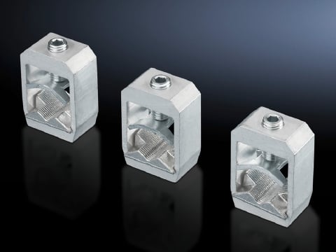 9344620 SV Series Box Terminal With Screw Terminal, For Use With NH Size 2/3 Fuse Switch Disconnector, 95 to 300 sq-mm Round Conductor, 20 mm H x 32 mm W Clamping Area, Cast Brass