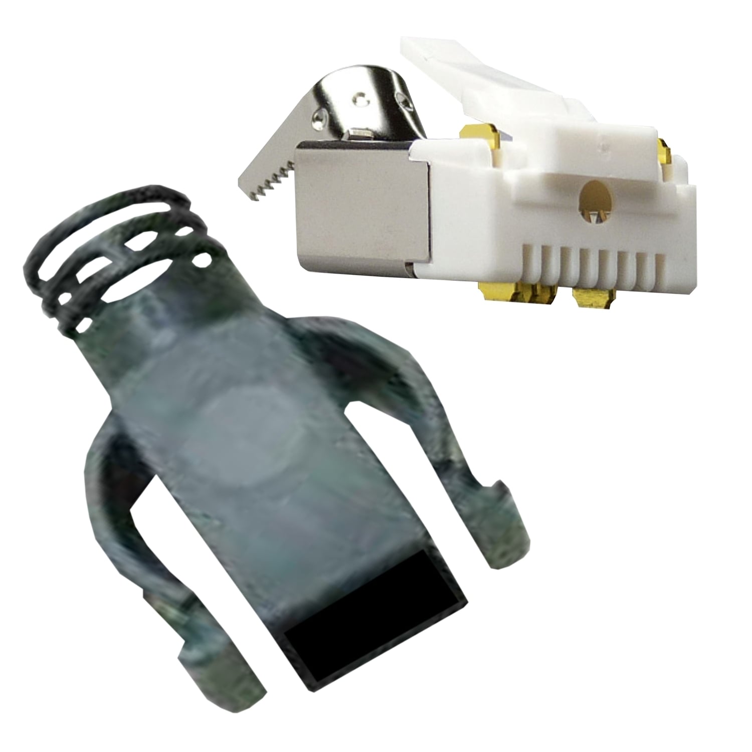 VW3M2208 Lexium Encoder Connector, For Use With LXM32 Servo Drive, RJ45 Connector