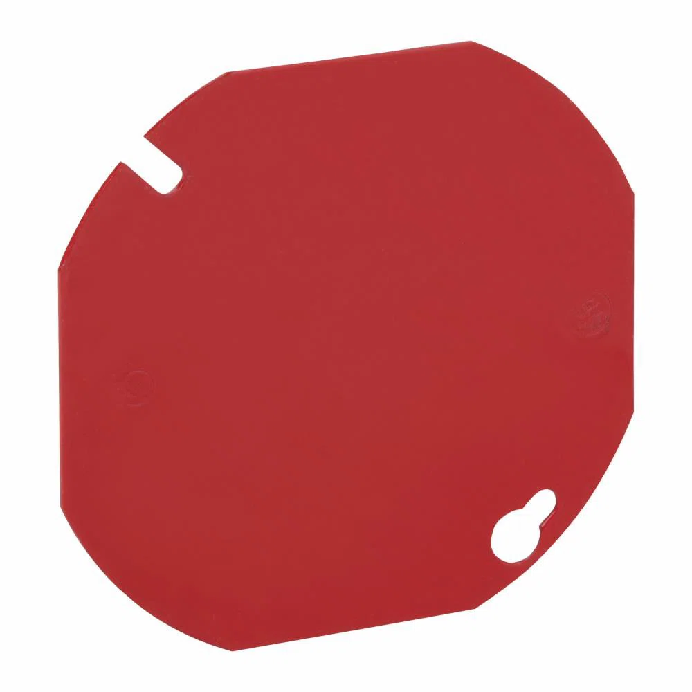 TP322RED Box Cover, 4 in Dia, Die Cast Aluminum
