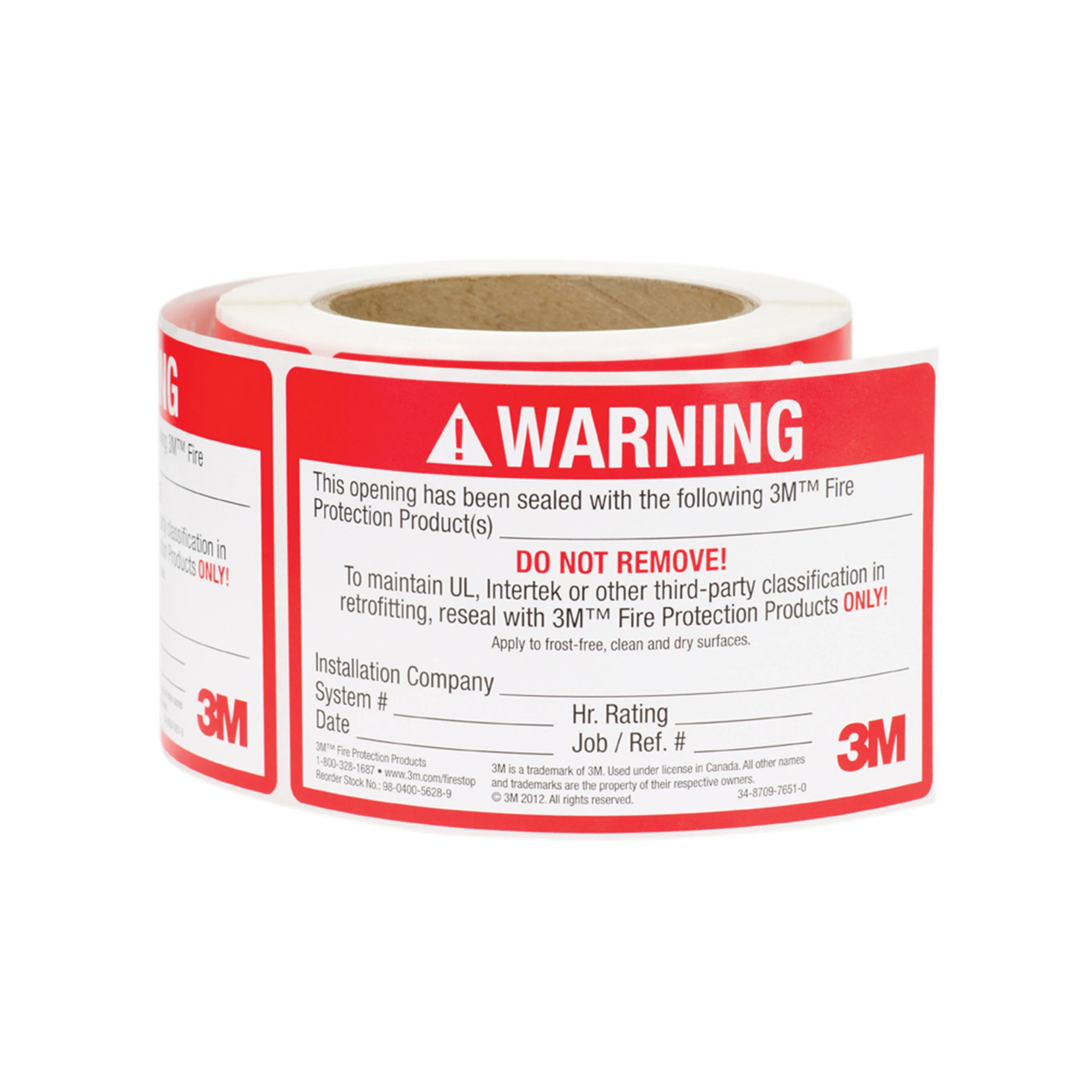 7010400882 Identification Label