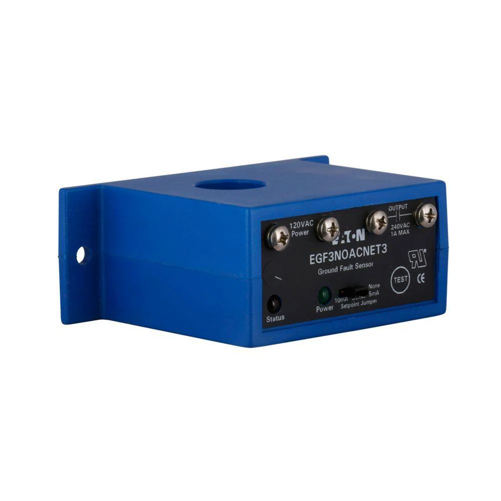 EGF3NOACNET3 CurrentWatch EGF Solid Core Housing Current Sensor, 15 to 200 ms Response, Solid State Relay Output, 120 V AC
