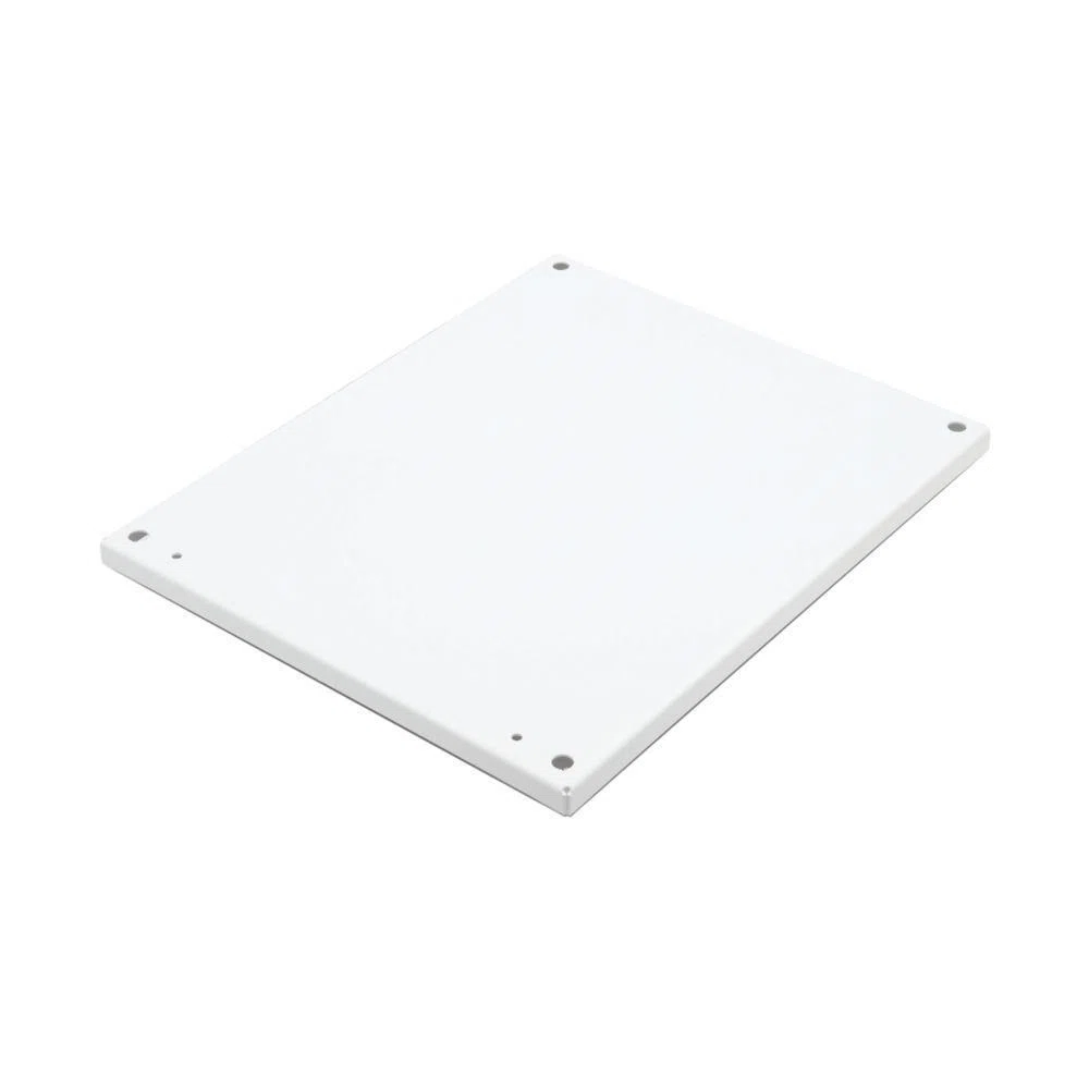 2020P Enclosure Panel, 18 in W x 18 in H, Steel, White