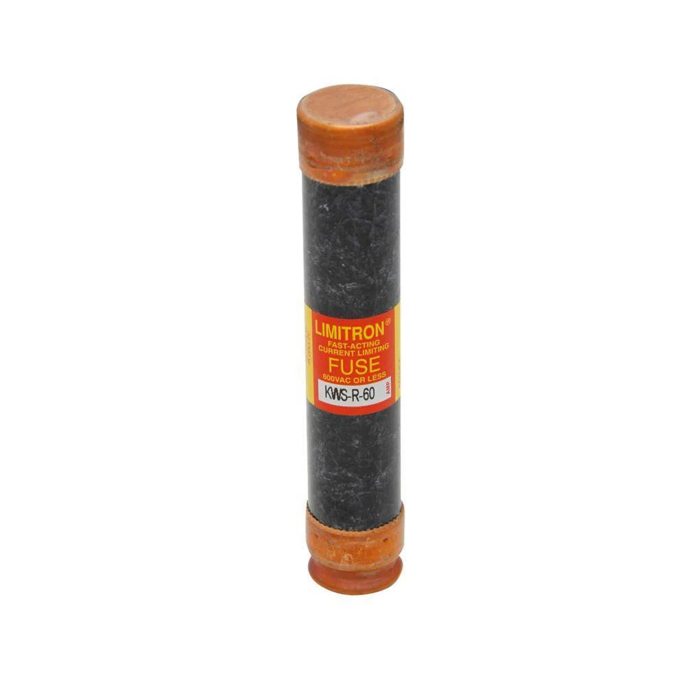 KWS-R-60 Limitron Fast Acting Current Limiting Fuse, 60 A, 600 V AC/DC, 100/200 kA Interrupt, RK1 Class, Cartridge Body
