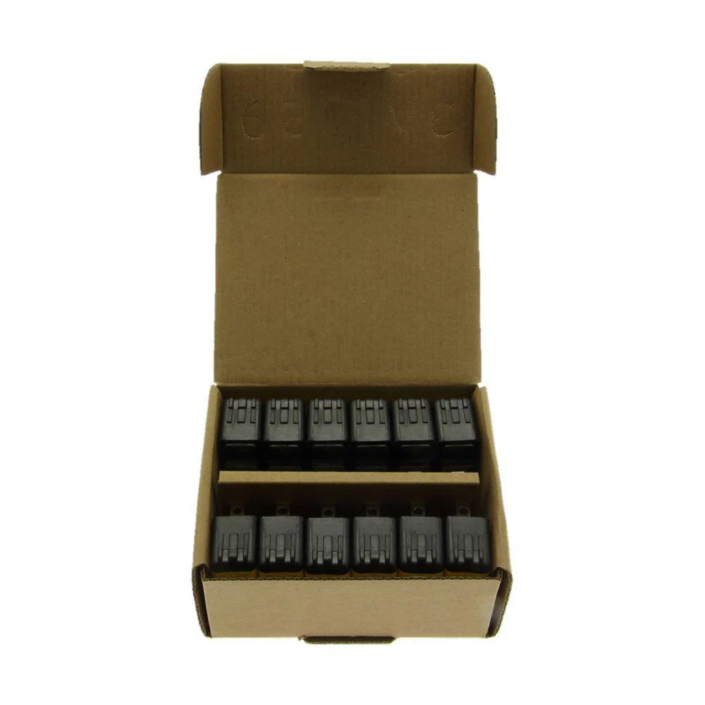 TCF6 CUBEFuse Low-Peak Finger Safe Indicating Time Delay Fuse, 6 A, 600 V AC/300 V DC, 100/300 kA Interrupt, Class: CF, Square Blade Body