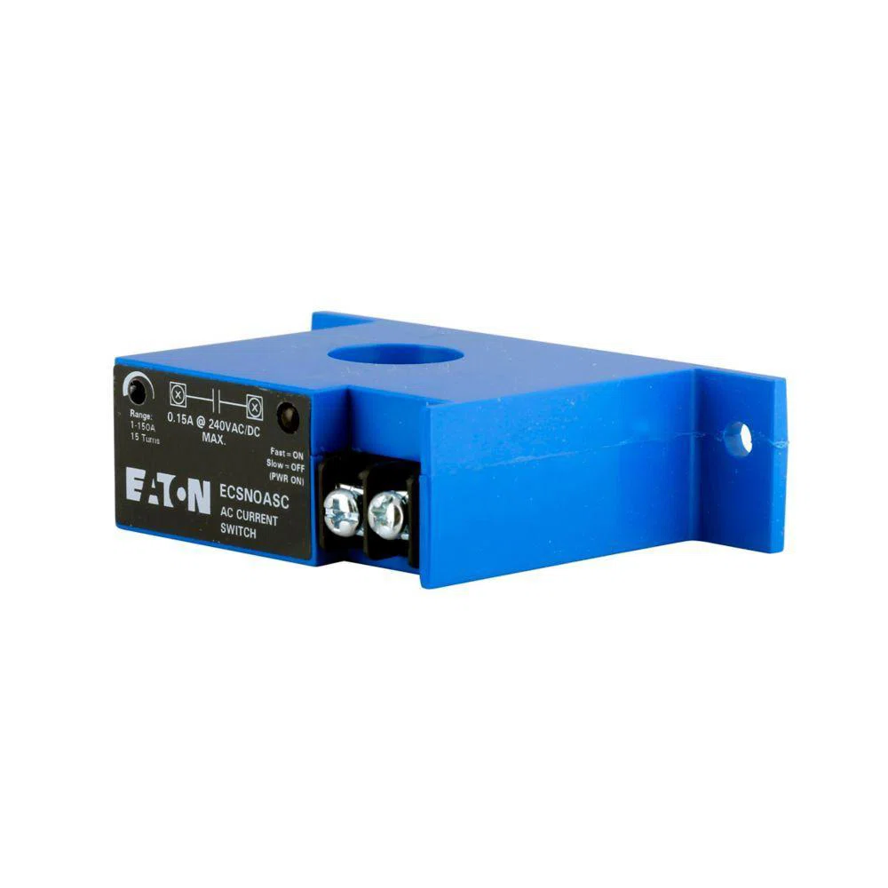 ECSNCASP CurrentWatch ECS Self-Powered Split Core Housing Current Switch, 120 ms Response, Solid State Relay Output, 135 V AC
