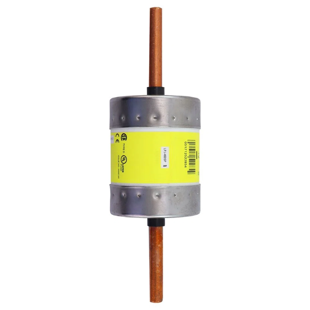 LPJ-450SP Low-Peak Current Limiting Time Delay Fuse, 450 A, 600 V AC/300 V DC, 300/100 kAIC Interrupt, J Class, Cartridge Body