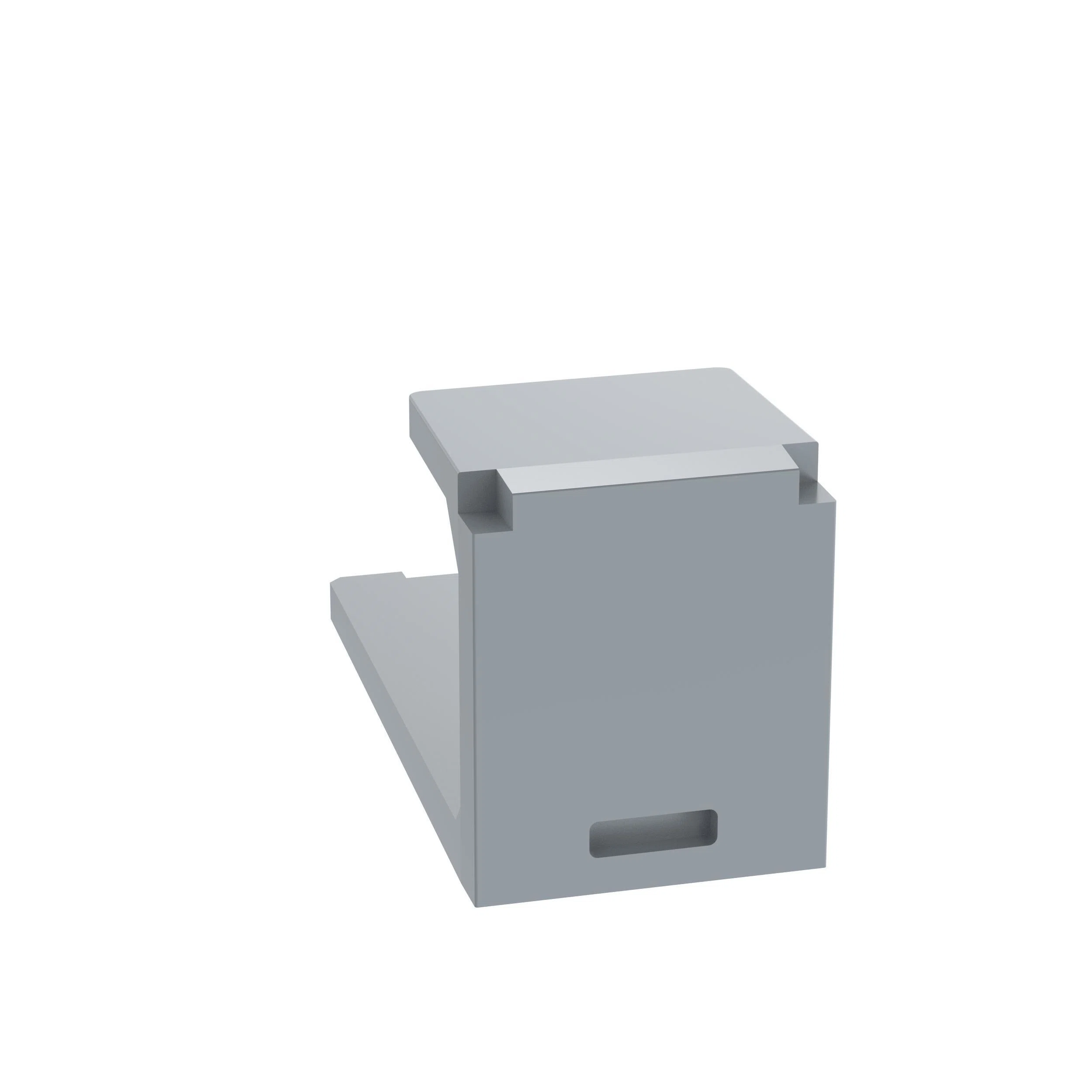 CMBIG-X Mini-Com PanNet Blank Module, 1 Ports, ABS, International Gray