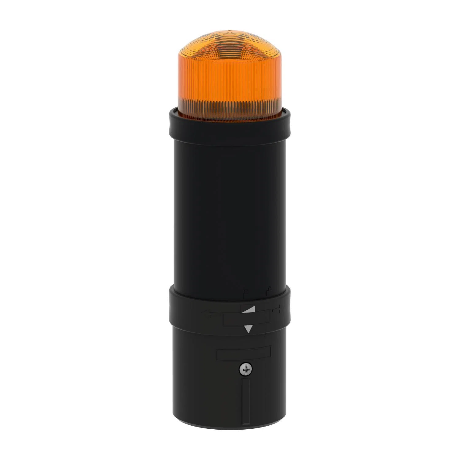 XVBL6B5 Harmony Illuminated Strobe Beacon, 24 VAC/VDC, Flash Discharge Tube Lamp, Orange, Versatile Mount, NEMA 4X/12 NEMA Rating