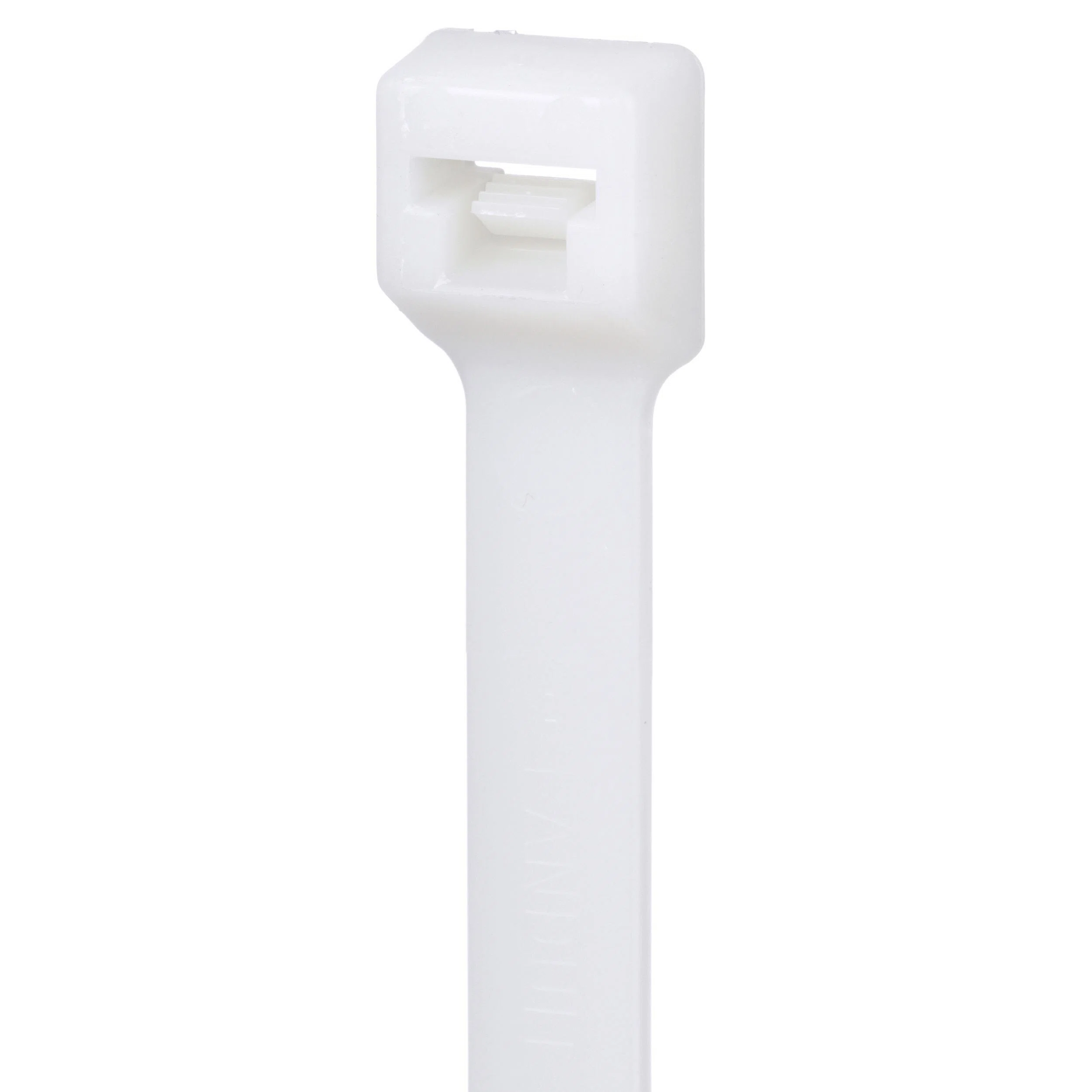 PLT2.5I-M Pan-Ty PLT Intermediate Cross Section Cable Tie, 9.7 in L x 0.145 in W x 0.052 in THK, Nylon 6.6, Natural