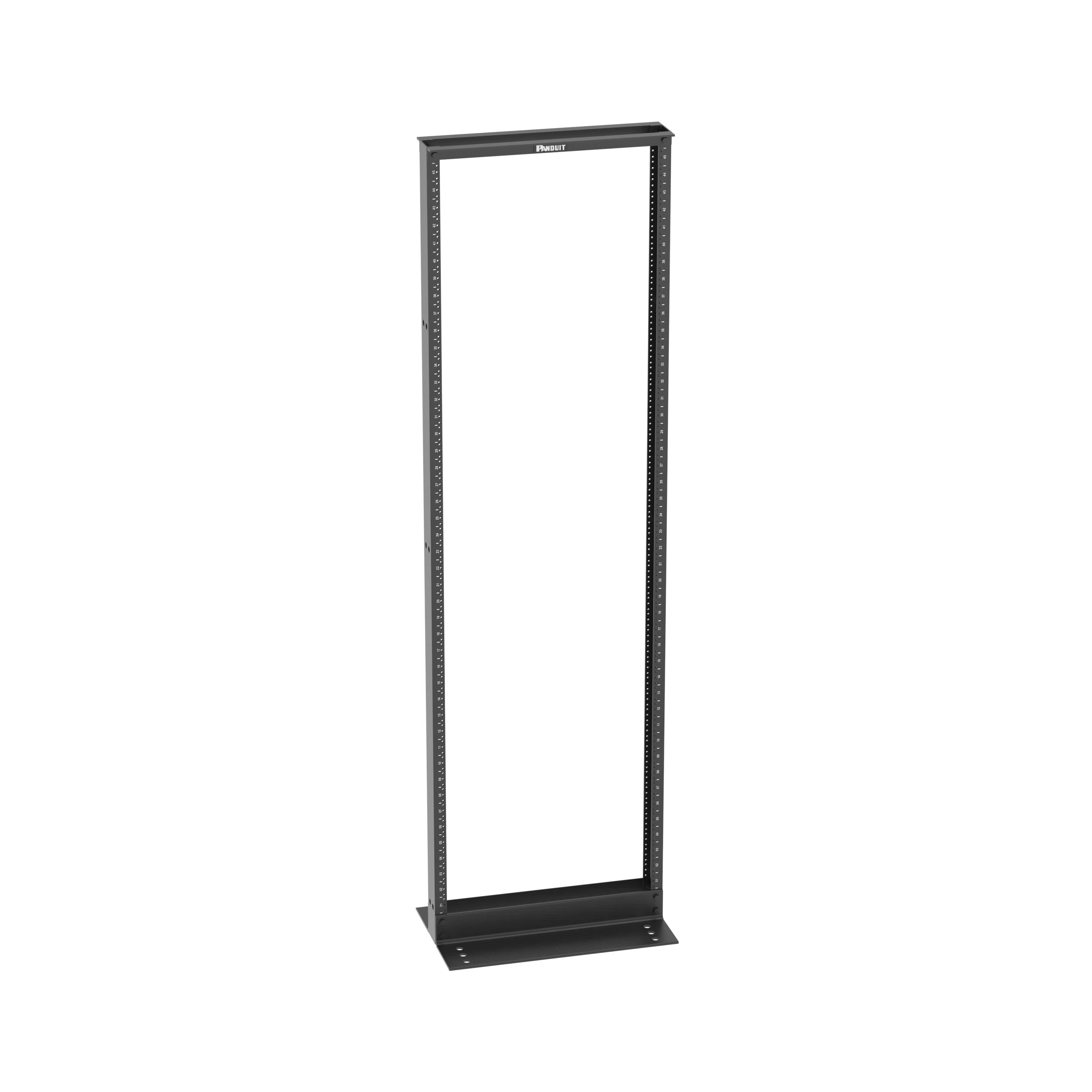 R2PS 2-Post 45RU Rack System, 84 in H x 20.3 in W x 3 in D, 1000 lb Load