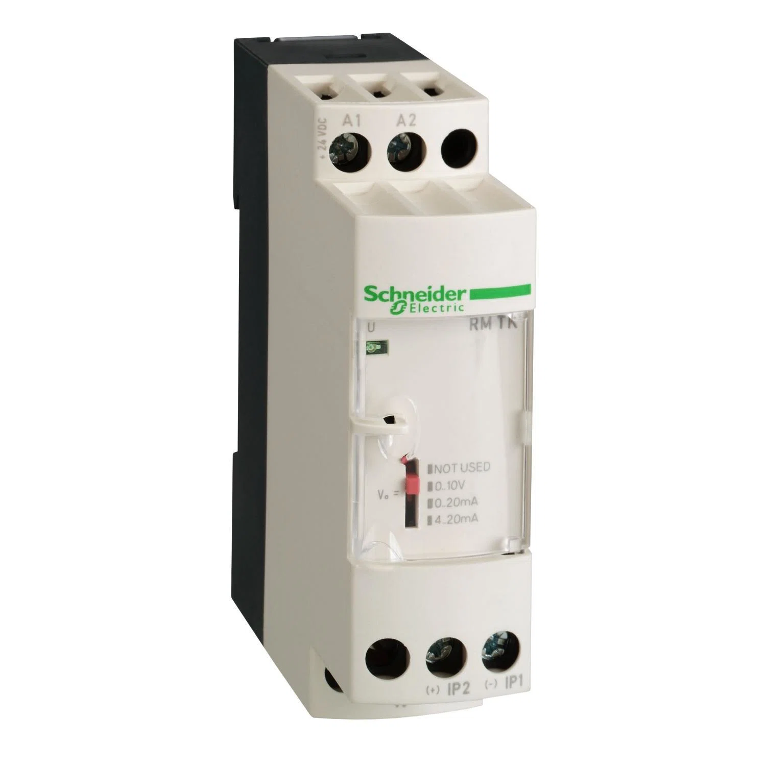 RMTK80BD Zelio Analog Temperature Transmitter, 0 to 20 mA Signal Range
