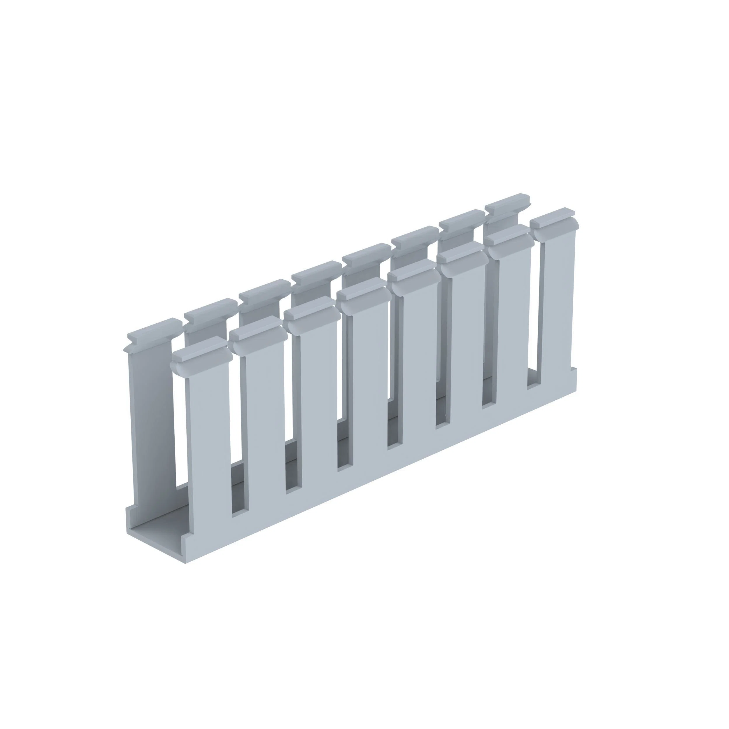 G1X3LG6 Panduct Type G Base Wiring Duct, 0.31 in Wide Slot Slot, 1-1/4 in W x 3.12 in D, PVC