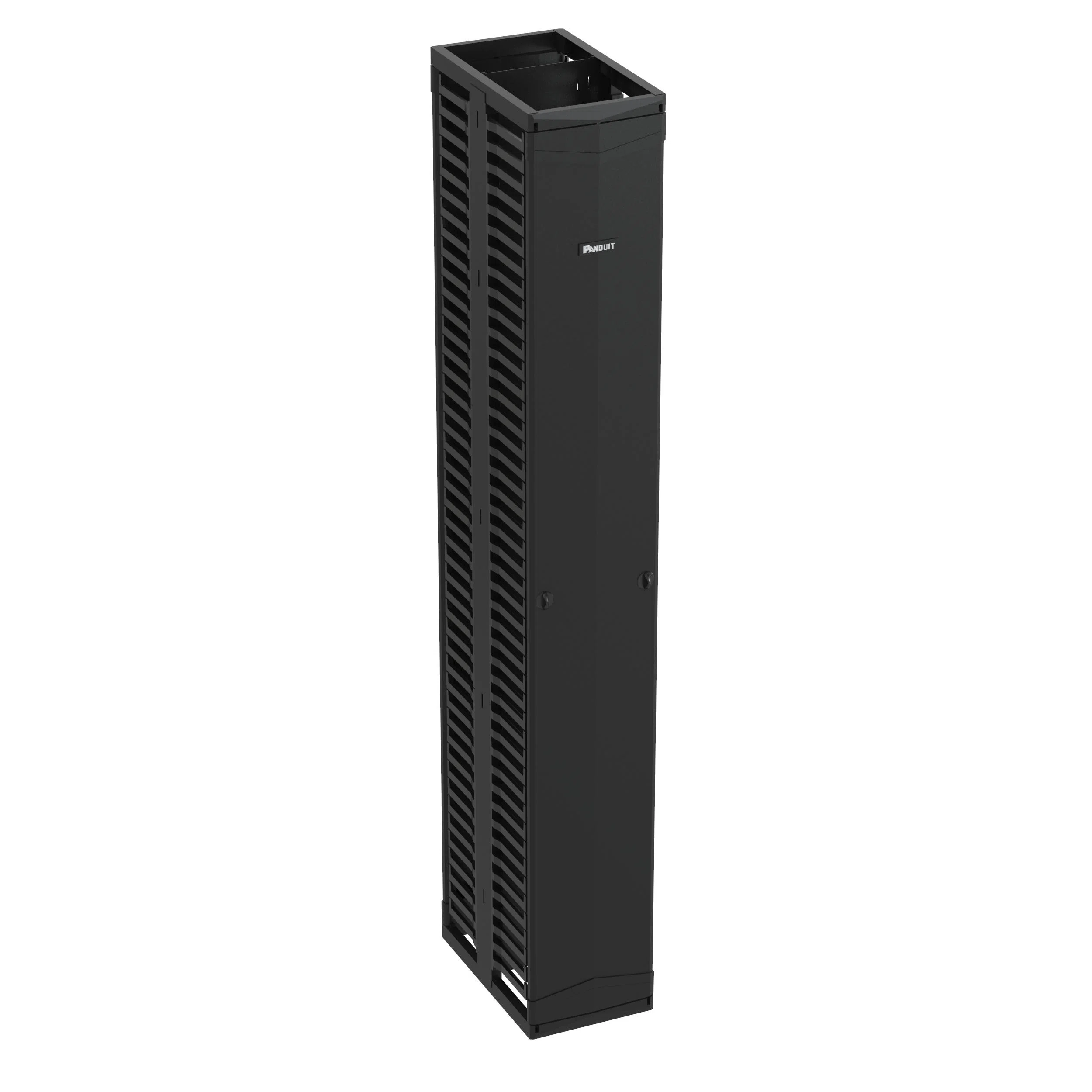 PR2VD12 PatchRunner 2 Dual Sided Vertical Cable Manager, 7 ft H x 12 in W x 20.7 in D, Steel