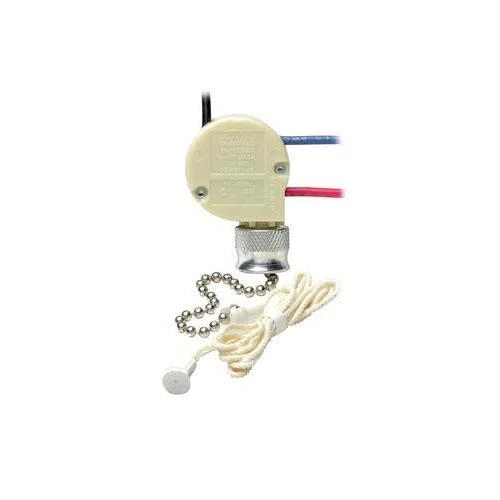 1689-50 2-Circuit 3-Speed 4-Position Heavy Duty Pull Chain Switch, 125/250 V AC, 3 A, 6 A