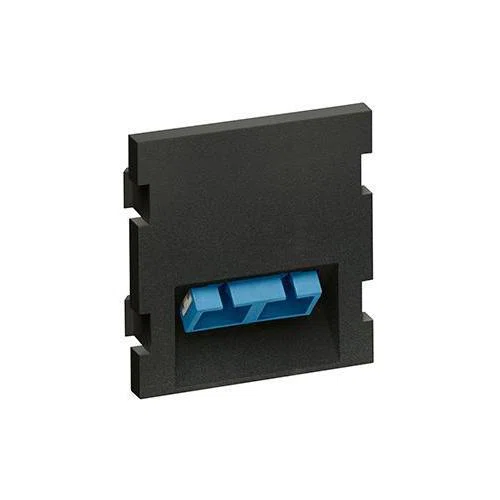 41292-2CE QuickPort 2-Unit High Duplex SC Angled Fiber Adapter MOS Insert, Snap-Fit Mount