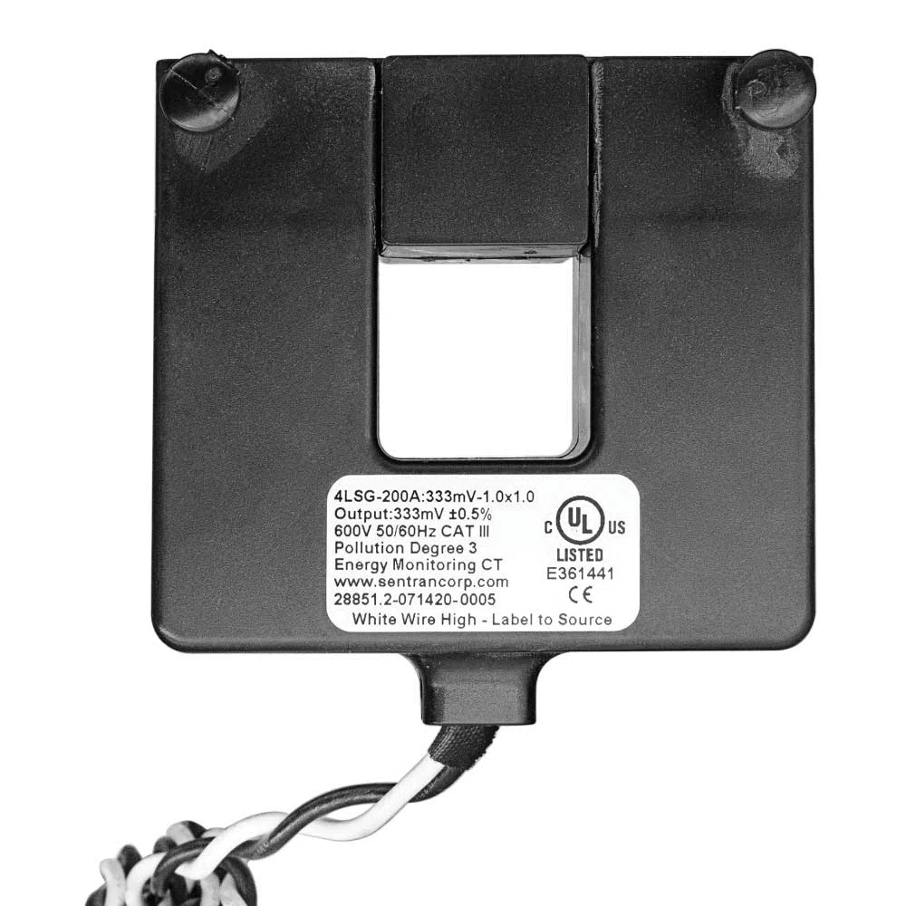 CTV02-KD0 Split Core Current Transformer, 200 A Primary, 333 mV, 50/60 Hz