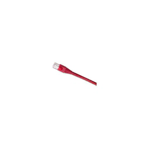 62460-10R eXtreme UTP Molded Boot Standard Patch Cord, CAT 6, 24 AWG Stranded Copper Conductor, 8P Modular Plug Connector, 10 ft L Cord, Red
