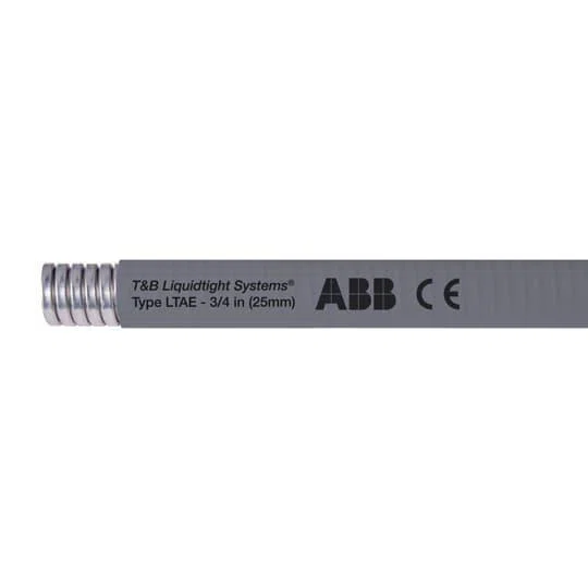 LTAES06G-B T&B Type LTAE Liquid Tight Conduit, 1-1/2 in Trade, 1.575 in ID x 1.9 in OD, 50 ft L, Aluminum