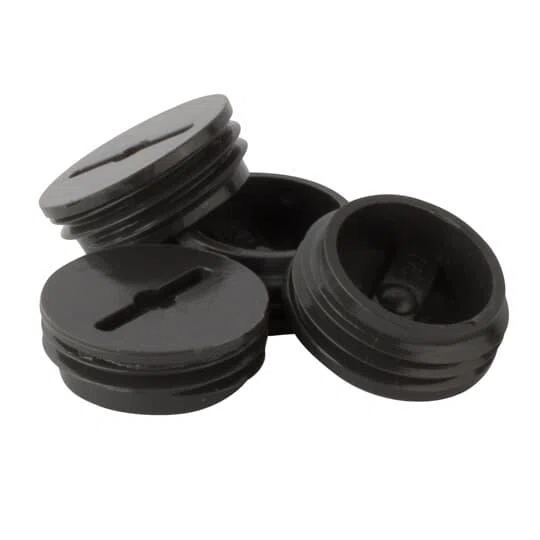 DPLG-1-BR Red Dot D-Pak Close-Up Plug, 1/2 in Thread, Plastic, Bronze