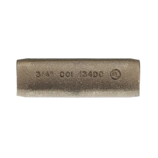 70CNT Blackburn EZ-Ground Threadless Ground Rod Coupler, 0.97 in Dia, Copper