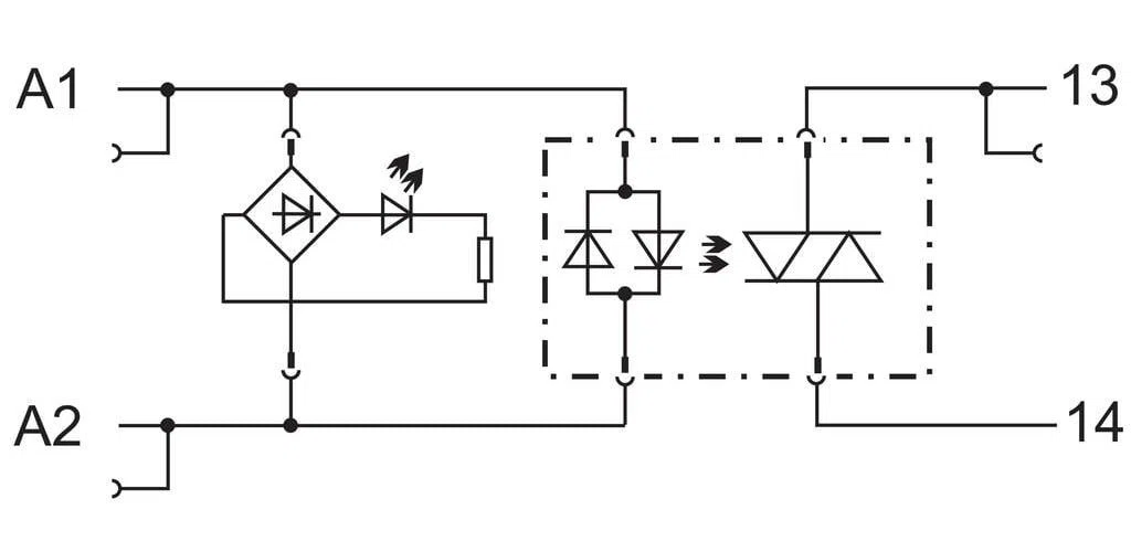 788-721 Solid-State Relay Module, 24 V AC/DC, 4 A