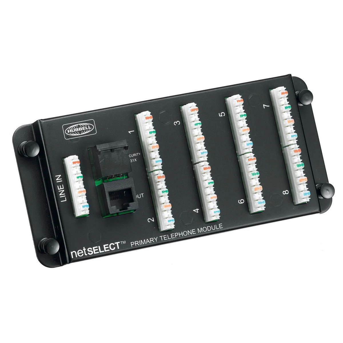 NSOPTM8 8-Port Primary Standard Telephone Module, RJ45 Connection