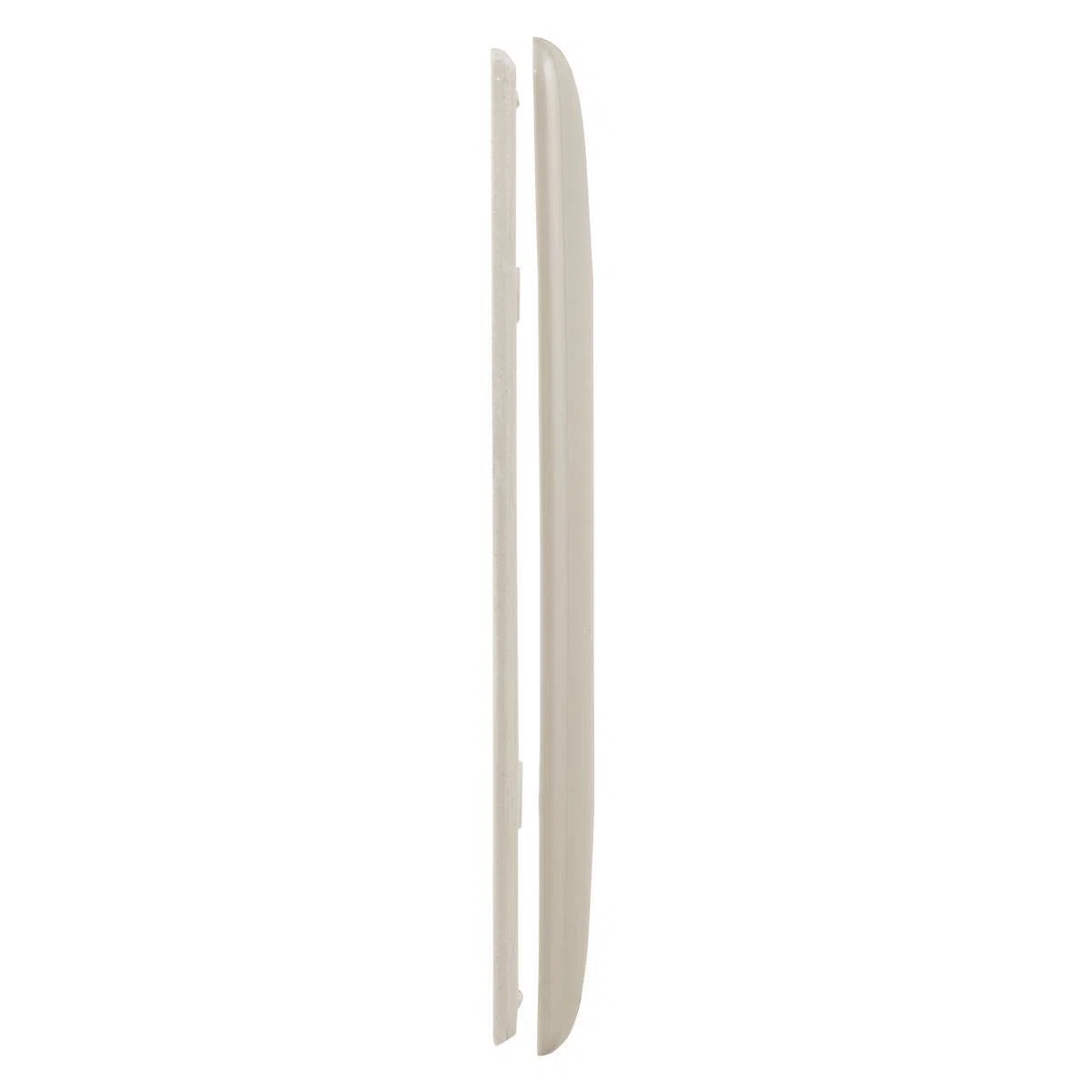 NPS264LA Non-Metallic Standard Decorative Wall Plate, 4 Gangs, Polycarbonate, Light Almond